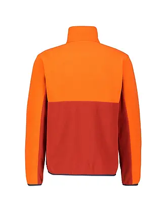 MERU | Forro polar con cremallera para hombre | hellbraun